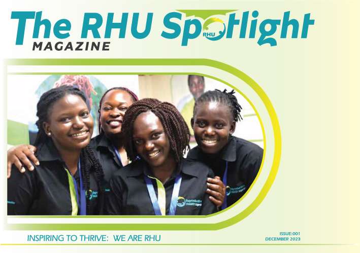 The RHU Spotlight Annual Magzine-2023 cover